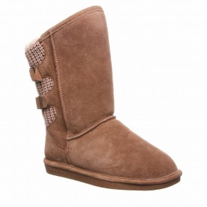 Bearpaw Boshie Wide Hoge Laarzen Dames Bruin | YZH3711MR