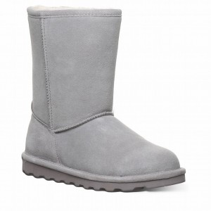 Bearpaw Elle Short Laarzen Dames Grijs | TLW5289VV