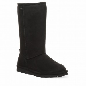 Bearpaw Elle Tall Vegan Laarzen Dames Zwart | WBQ5915FH