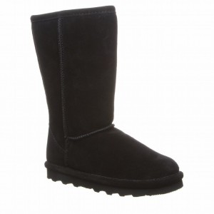 Bearpaw Elle Tall Youth Laarzen Kinderen Zwart | ZUR6011MI