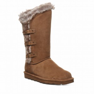 Bearpaw Emery Laarzen Dames Bruin | OPK344FR