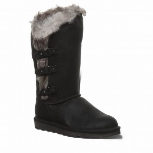 Bearpaw Emery Laarzen Dames Zwart | UNE10029UY