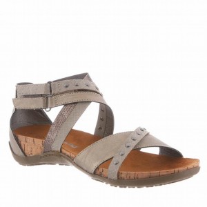 Bearpaw Julianna II Sandalen Dames Grijs | AGI3613QW