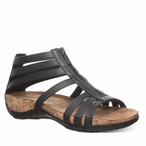 Bearpaw Layla II Sandalen Dames Zwart | GVM232AL