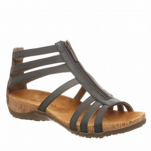 Bearpaw Layla Wide Sandalen Dames Zwart | ZNV7262RI