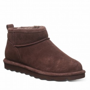 Bearpaw Shorty Enkellaarzen Dames Bruin | OLQ4012VE