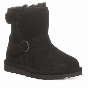 Bearpaw Tallula Youth Laarzen Kinderen Zwart | QHY3974UU