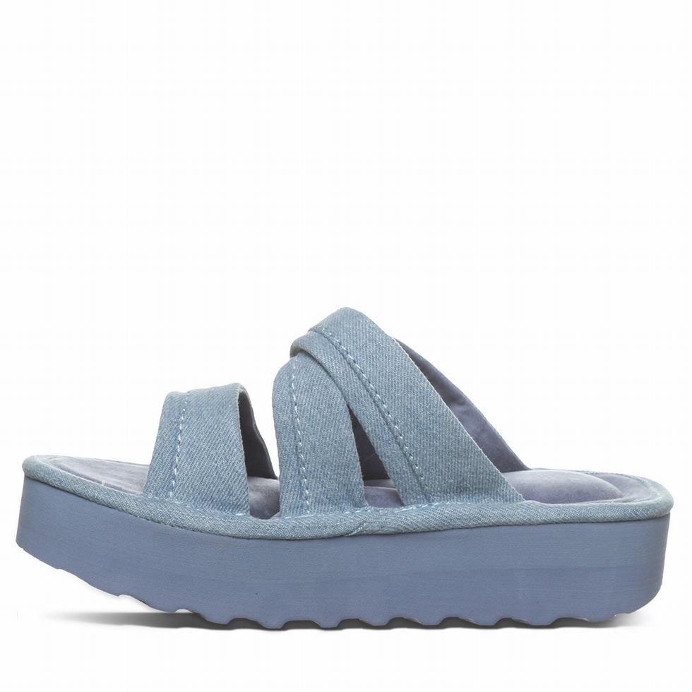 Bearpaw Altitude Sandalen Dames Blauw | NHJ893LU