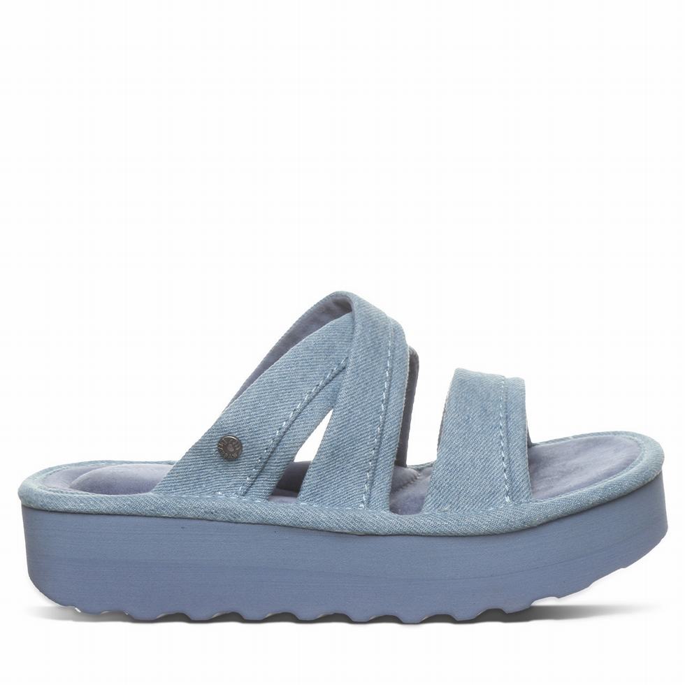 Bearpaw Altitude Sandalen Dames Blauw | NHJ893LU