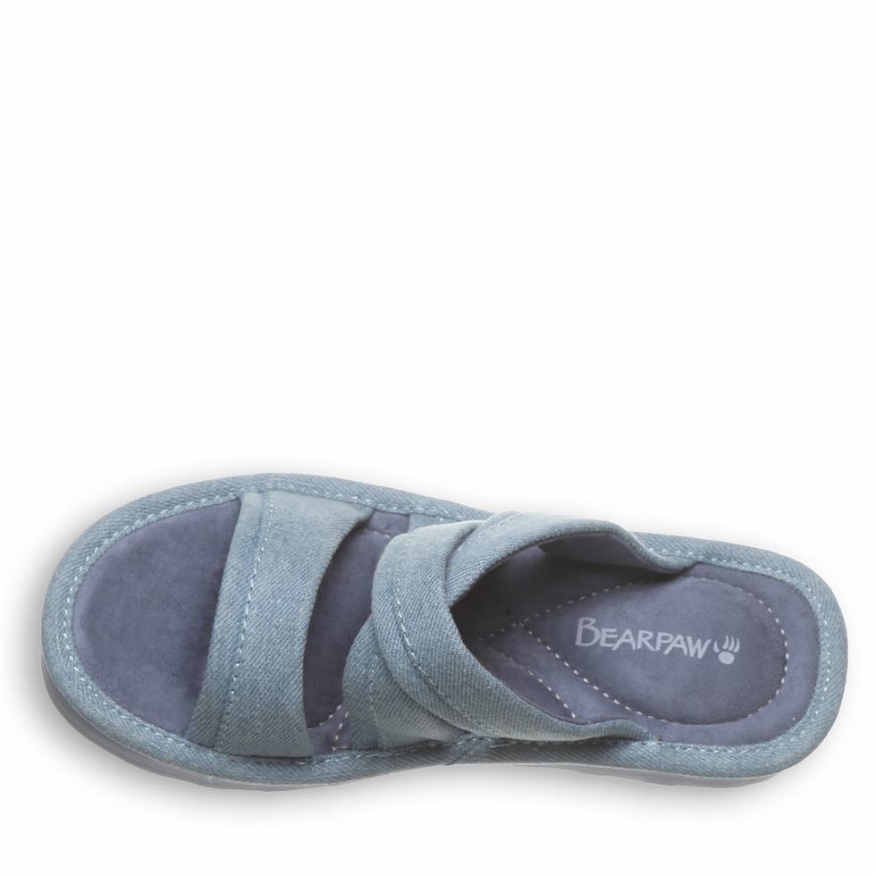 Bearpaw Altitude Sandalen Dames Blauw | NHJ893LU