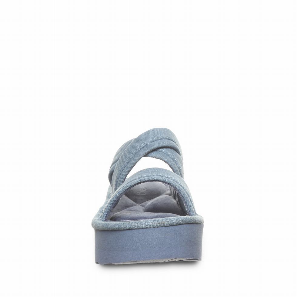 Bearpaw Altitude Sandalen Dames Blauw | NHJ893LU