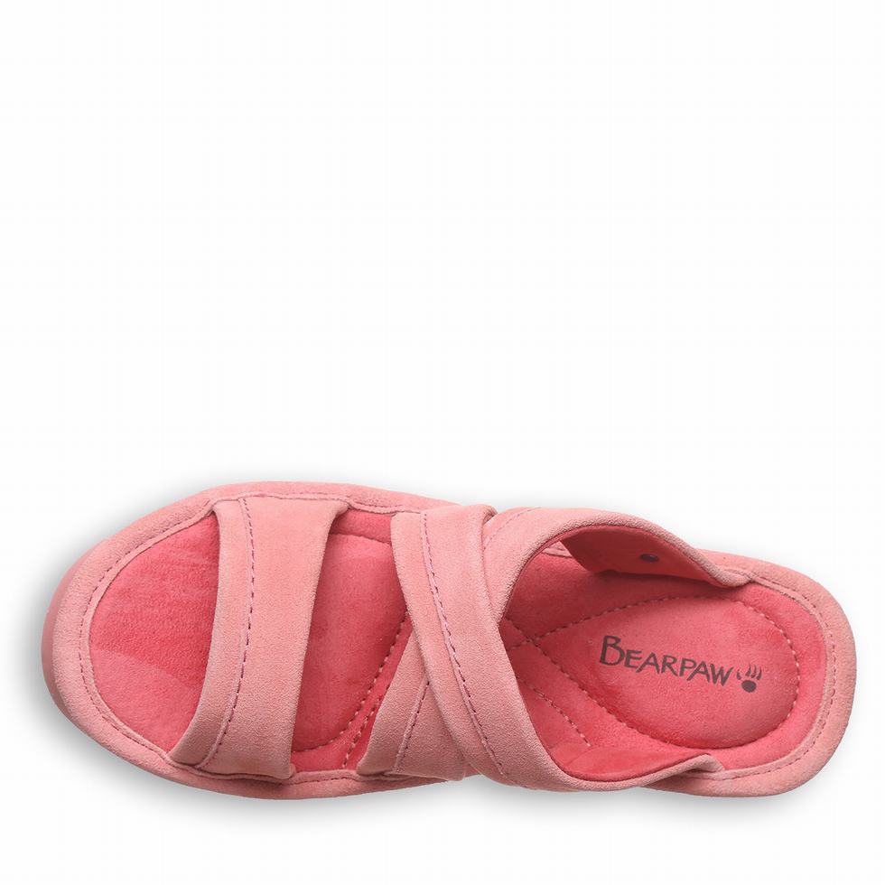 Bearpaw Altitude Sandalen Dames Roze | MXF3053KT