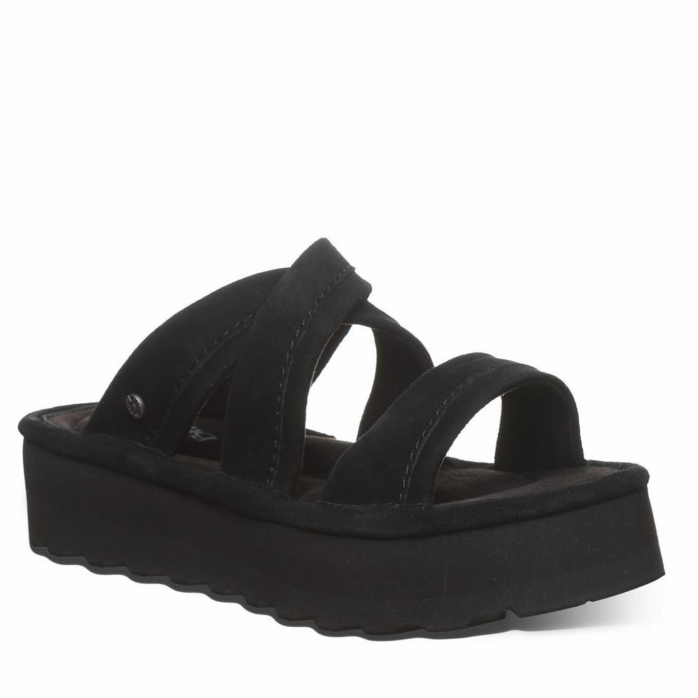 Bearpaw Altitude Sandalen Dames Zwart | KSX8324CD