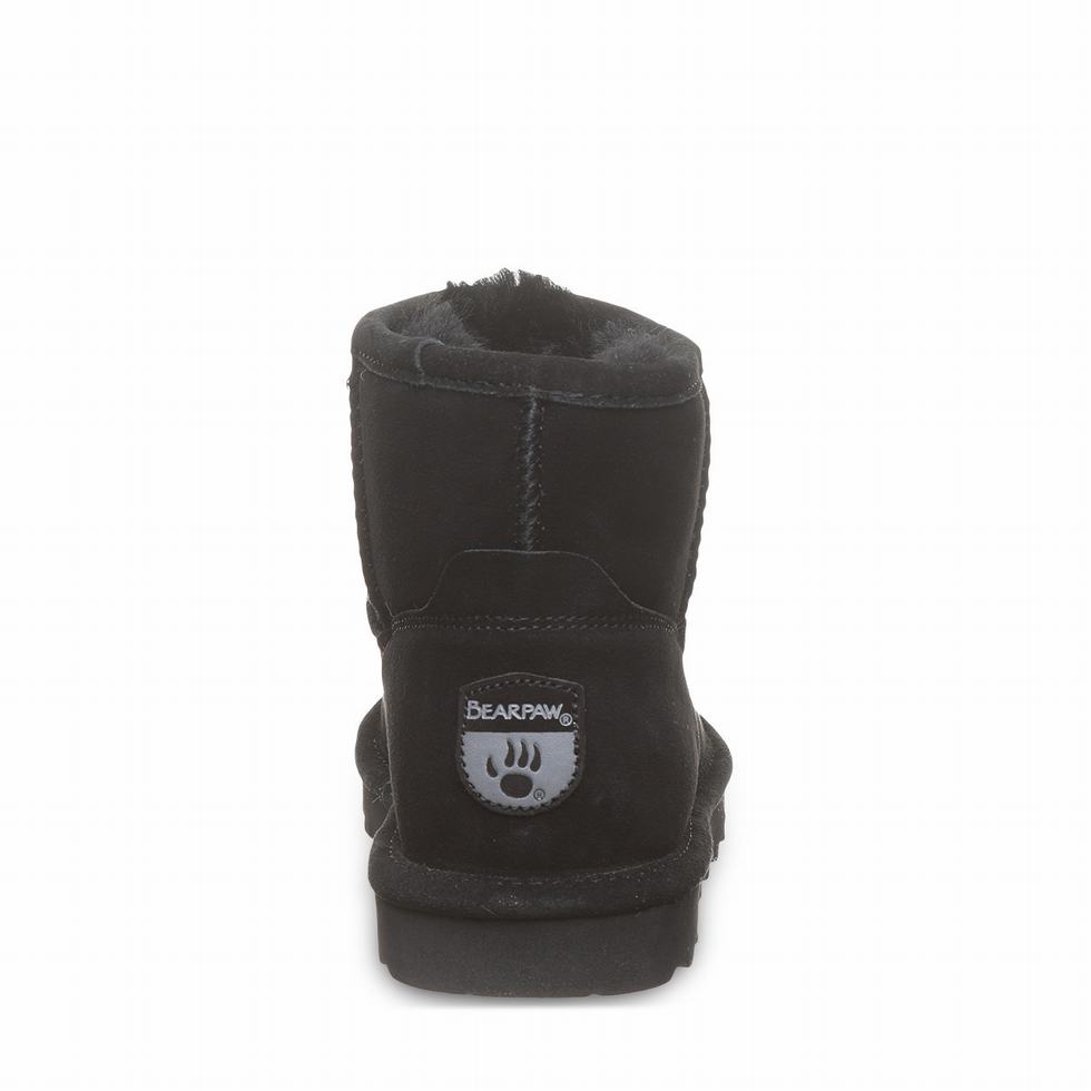 Bearpaw Alyssa Laarzen Dames Zwart | QCS9195OW