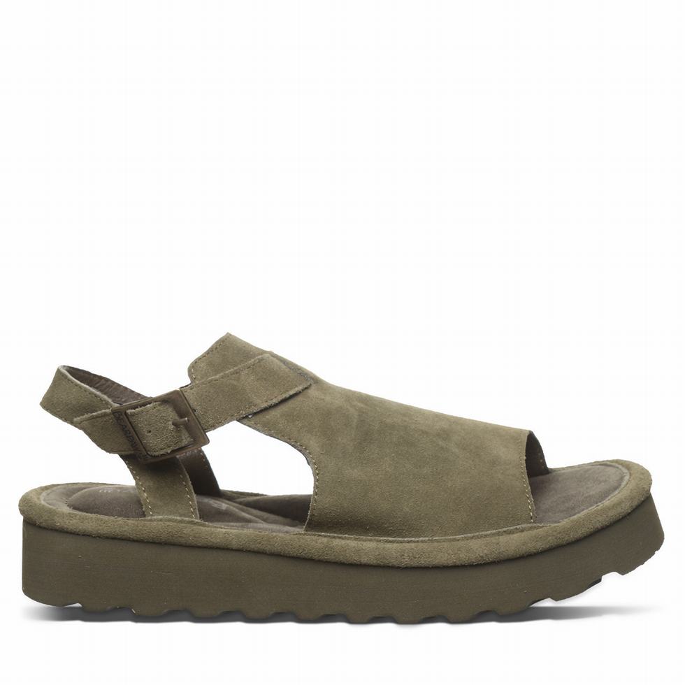 Bearpaw Ascend Sandalen Dames Groen | IOD1932AZ