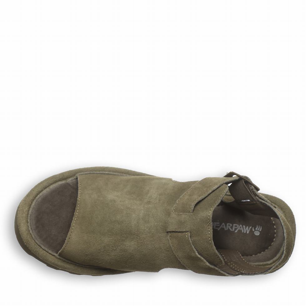 Bearpaw Ascend Sandalen Dames Groen | IOD1932AZ