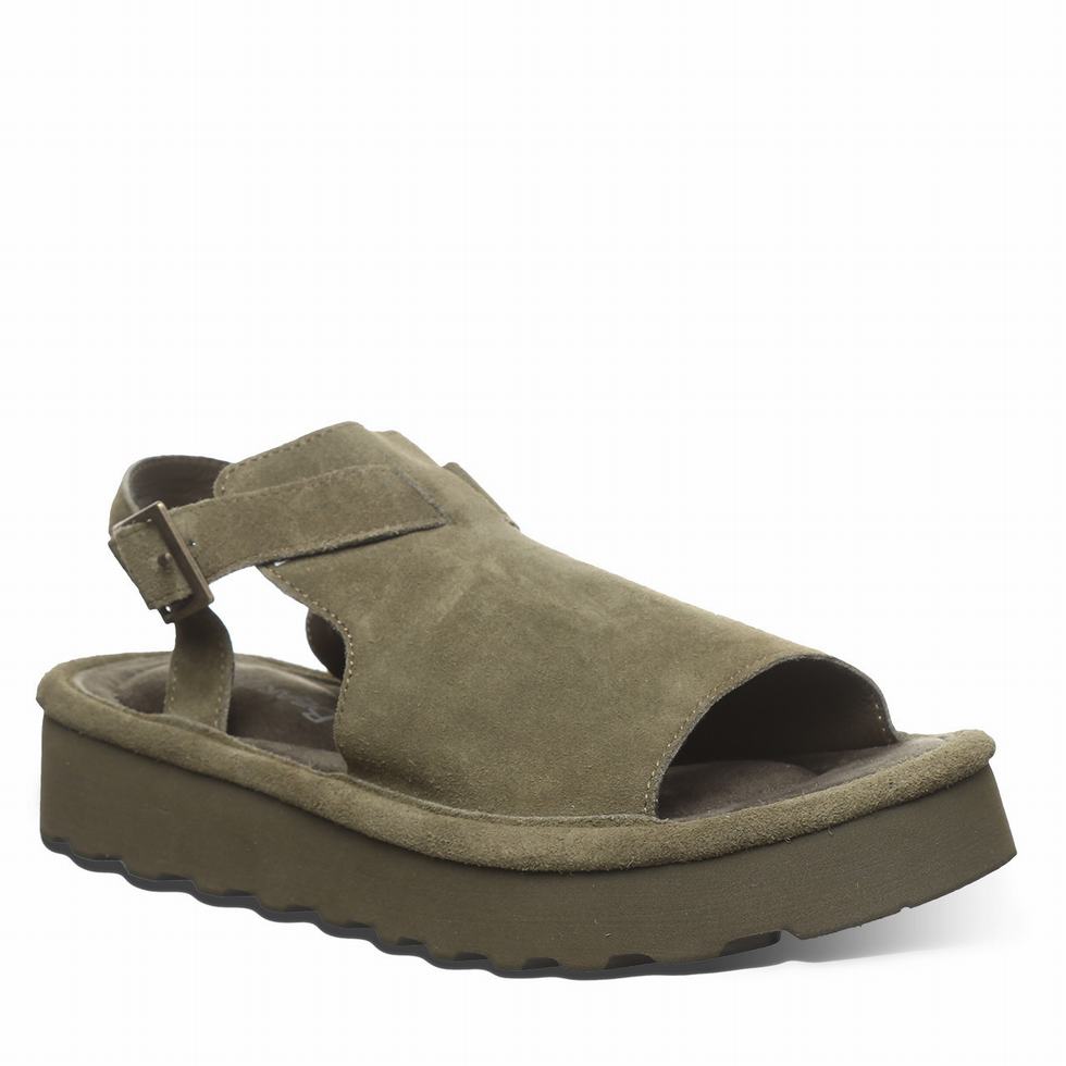 Bearpaw Ascend Sandalen Dames Groen | IOD1932AZ