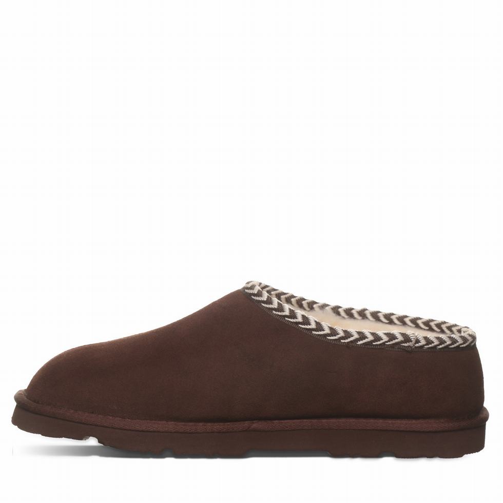 Bearpaw Beau Pantoffels Heren Bruin | PLU2536HI