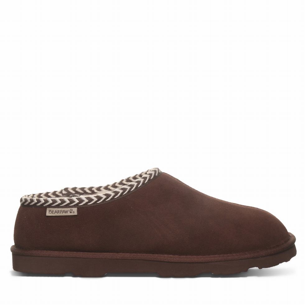 Bearpaw Beau Pantoffels Heren Bruin | PLU2536HI