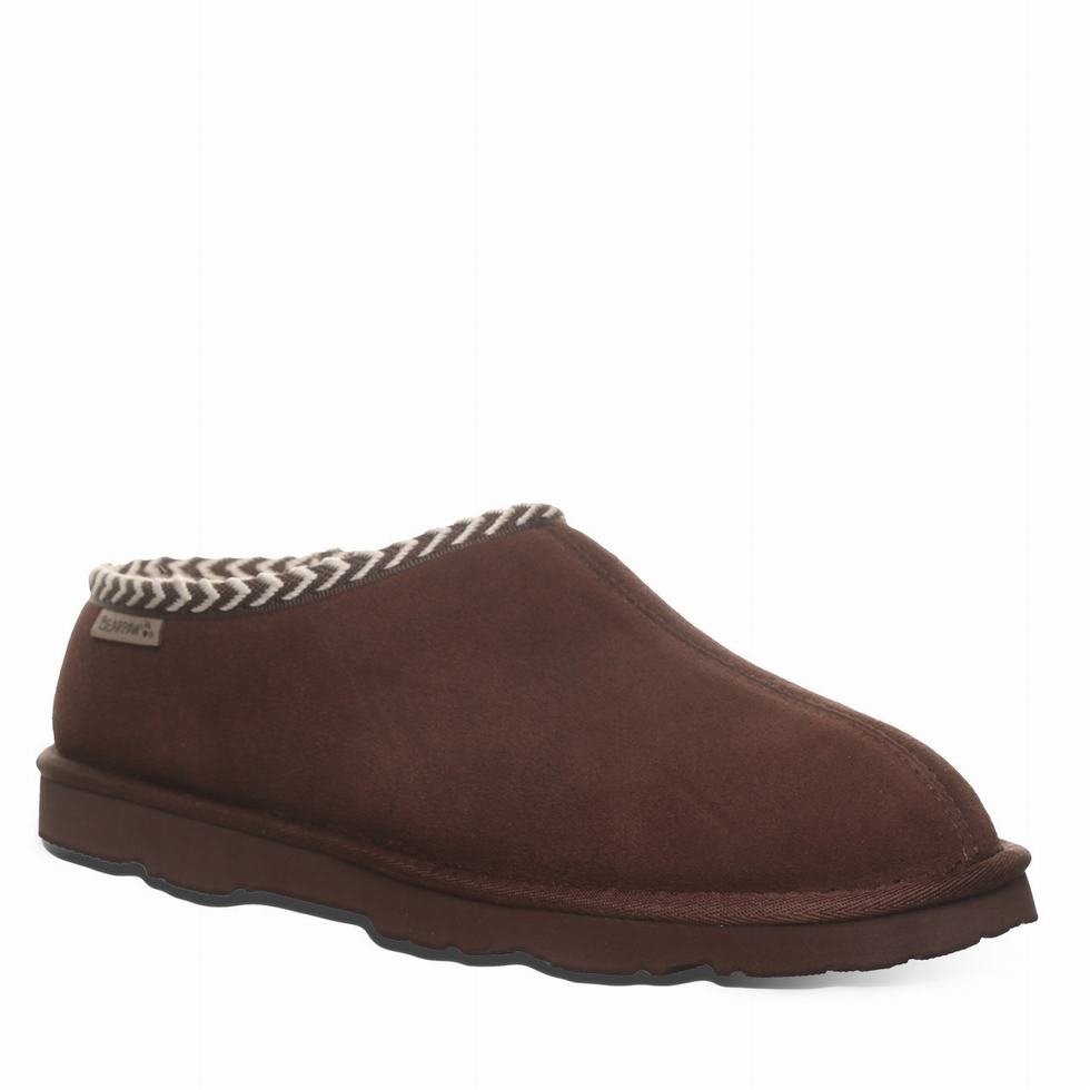 Bearpaw Beau Pantoffels Heren Bruin | PLU2536HI