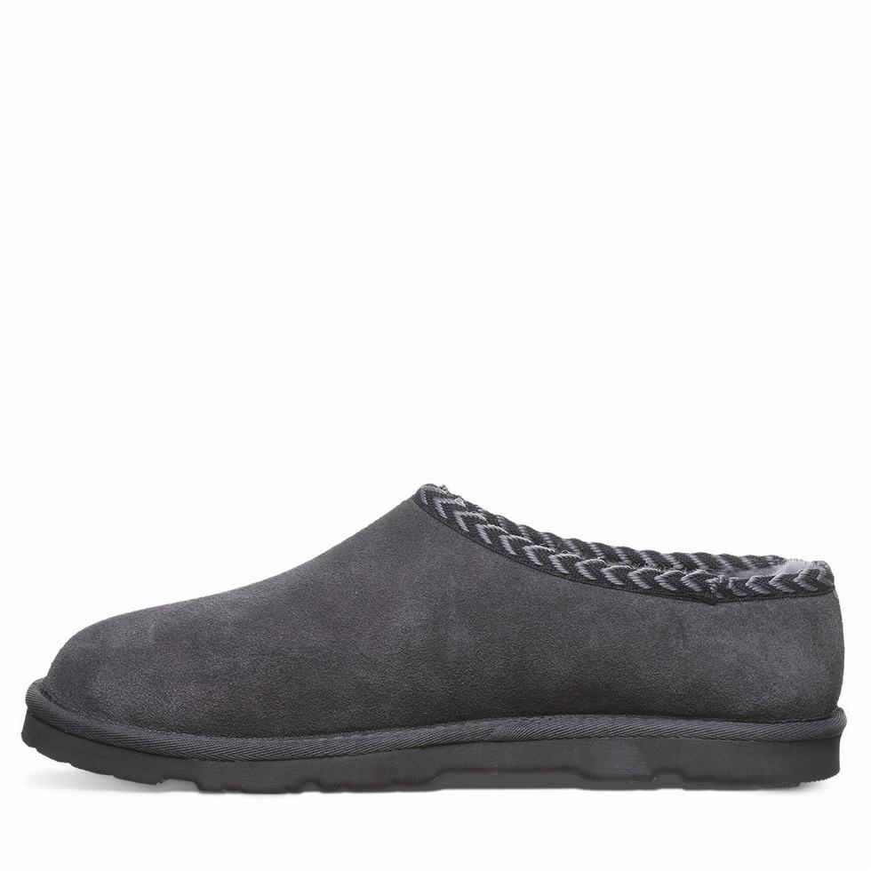 Bearpaw Beau Pantoffels Heren Gray | LTC148RG