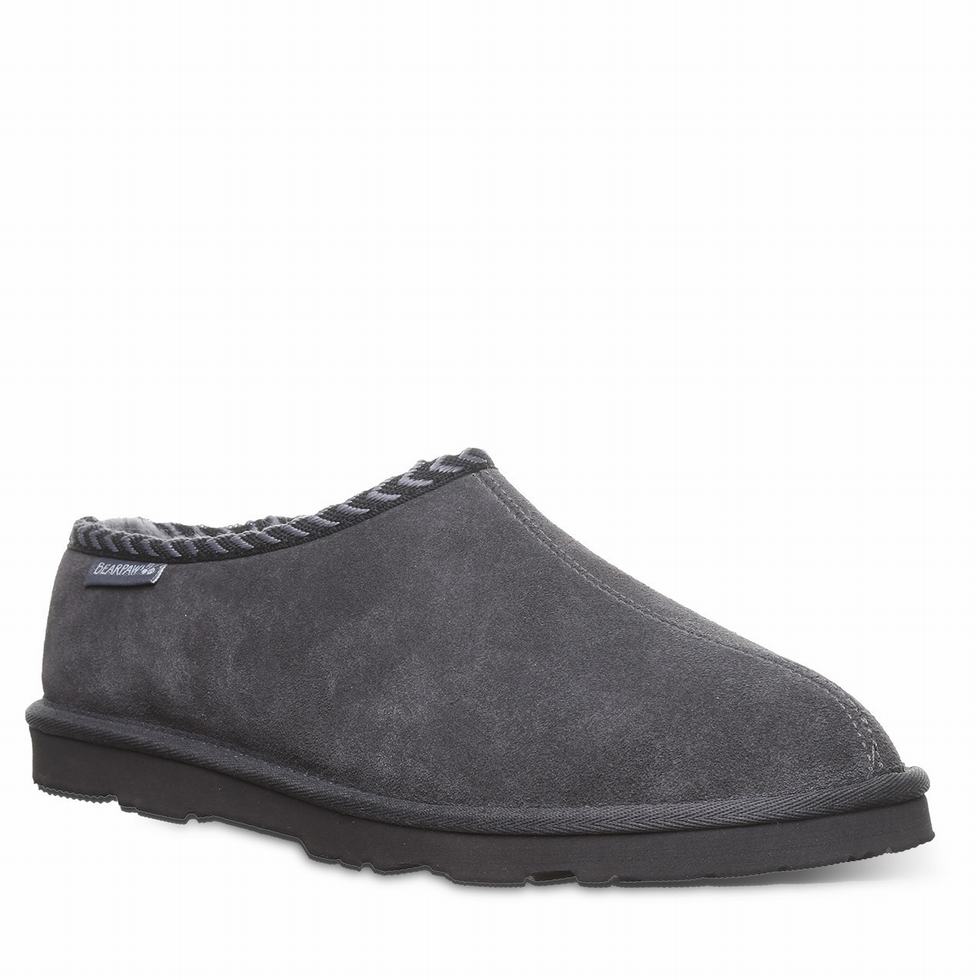 Bearpaw Beau Pantoffels Heren Gray | LTC148RG