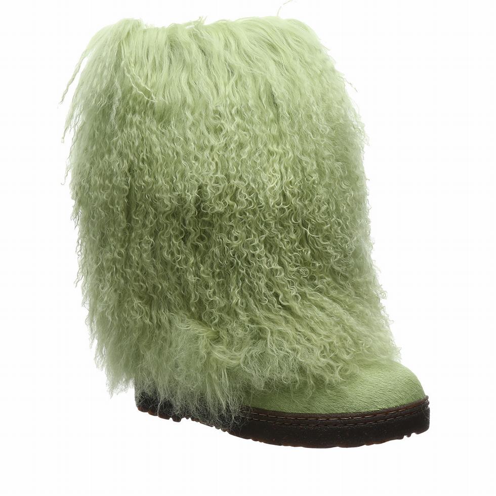 Bearpaw Boetis Laarzen Dames Groen | YDP211TQ