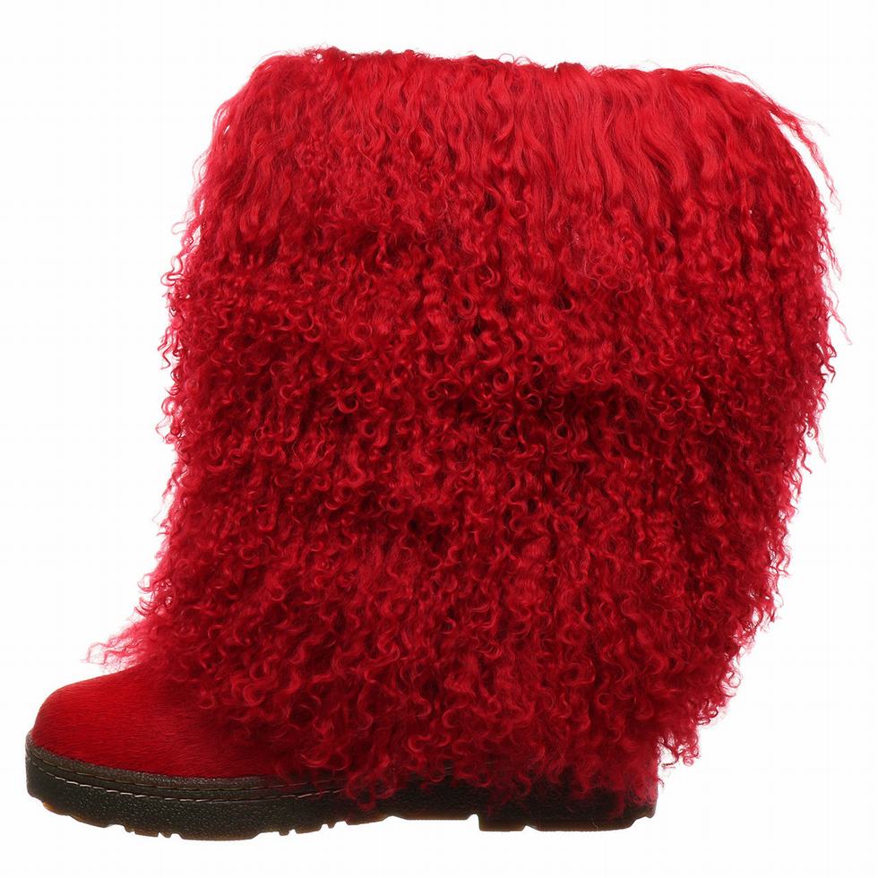 Bearpaw Boetis Laarzen Dames Rood | WQR4833DU