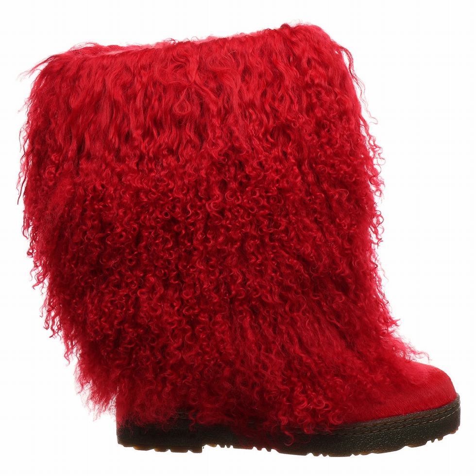 Bearpaw Boetis Laarzen Dames Rood | WQR4833DU