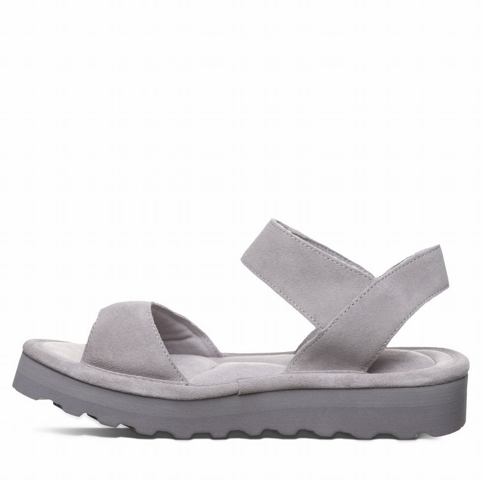 Bearpaw Crest Sandalen Dames Grijs | FLC6740NT