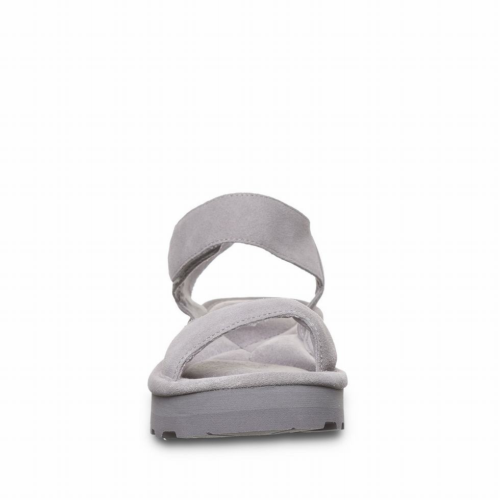 Bearpaw Crest Sandalen Dames Grijs | FLC6740NT