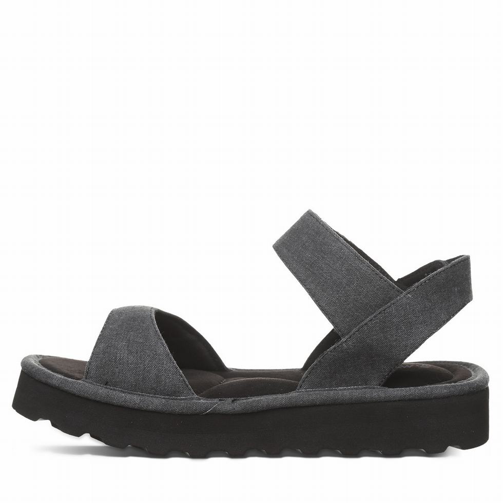 Bearpaw Crest Sandalen Dames Zwart | CEI2976PR