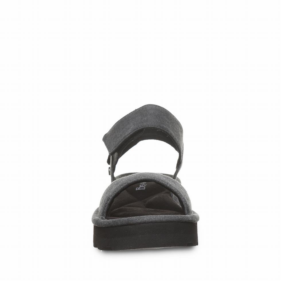 Bearpaw Crest Sandalen Dames Zwart | CEI2976PR