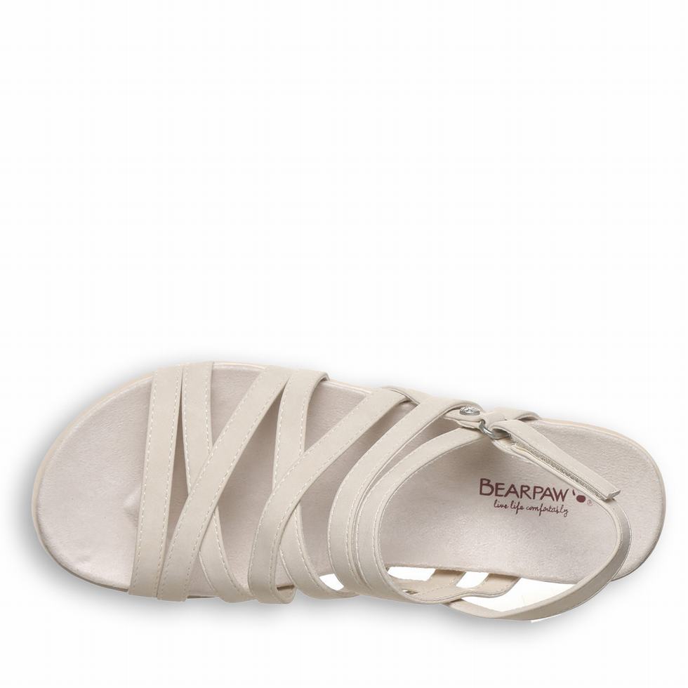 Bearpaw Crete Sandalen Dames Beige | KGS472KG