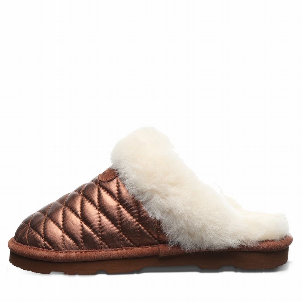 Bearpaw Effie Pantoffels Dames Bruin | NHC7755OS