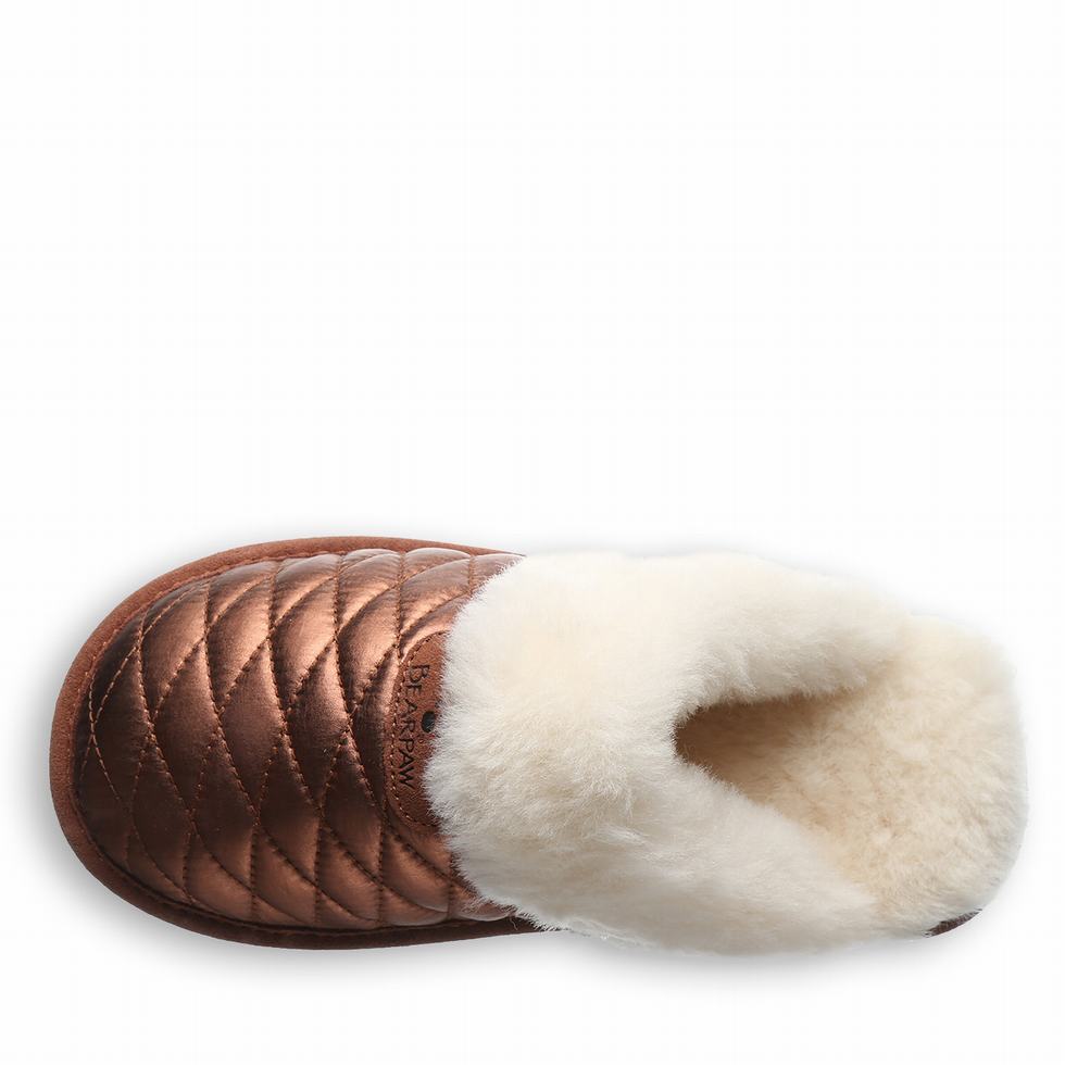 Bearpaw Effie Pantoffels Dames Bruin | NHC7755OS