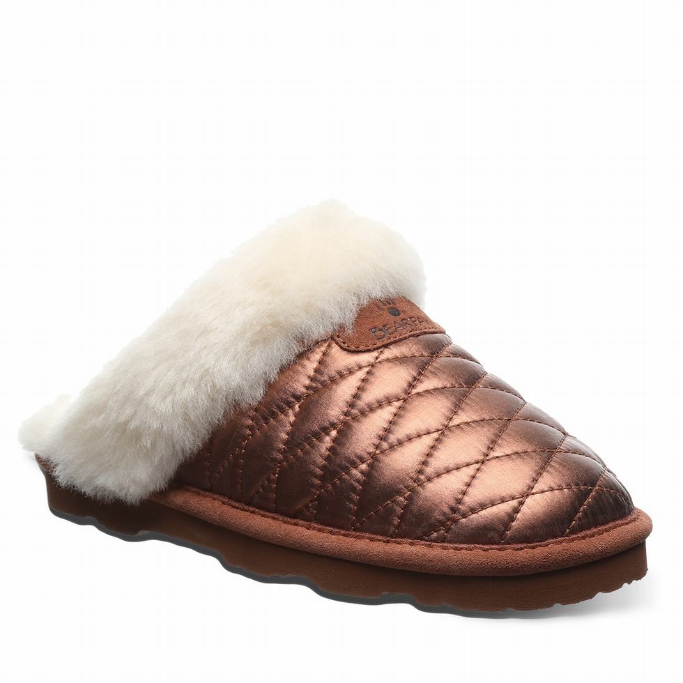 Bearpaw Effie Pantoffels Dames Bruin | NHC7755OS