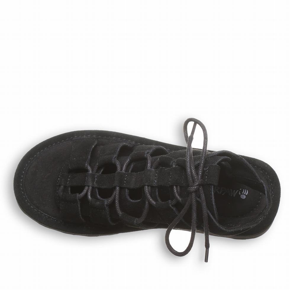 Bearpaw Elevation Sandalen Dames Zwart | BYA5470IT