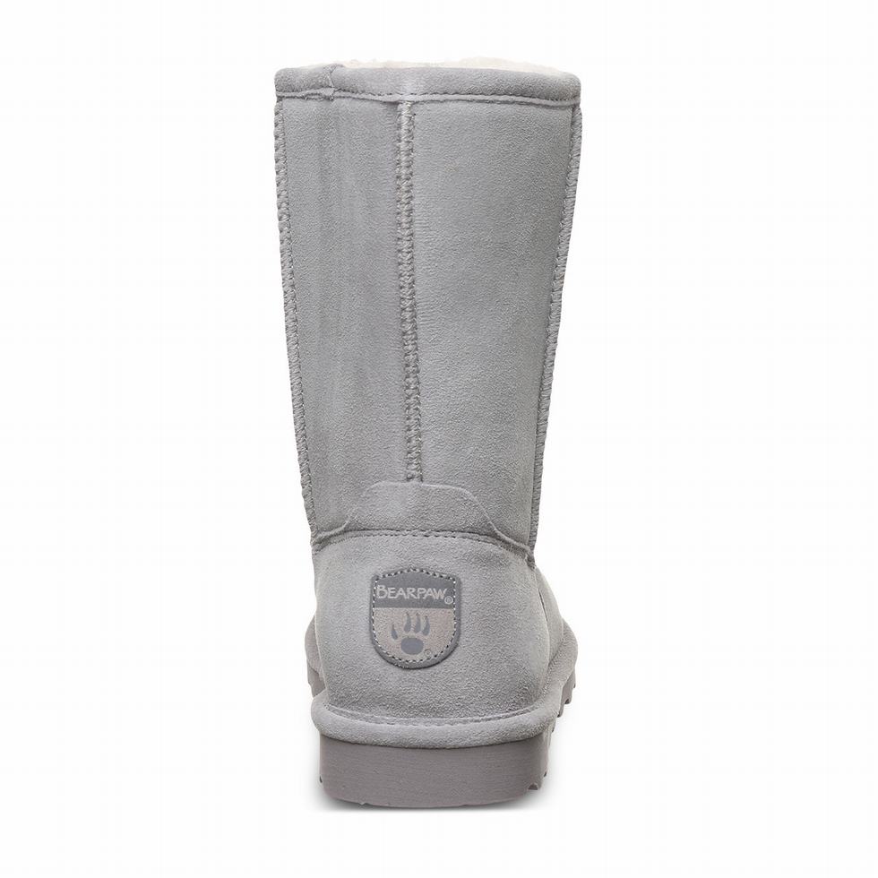 Bearpaw Elle Short Laarzen Dames Grijs | TLW5289VV