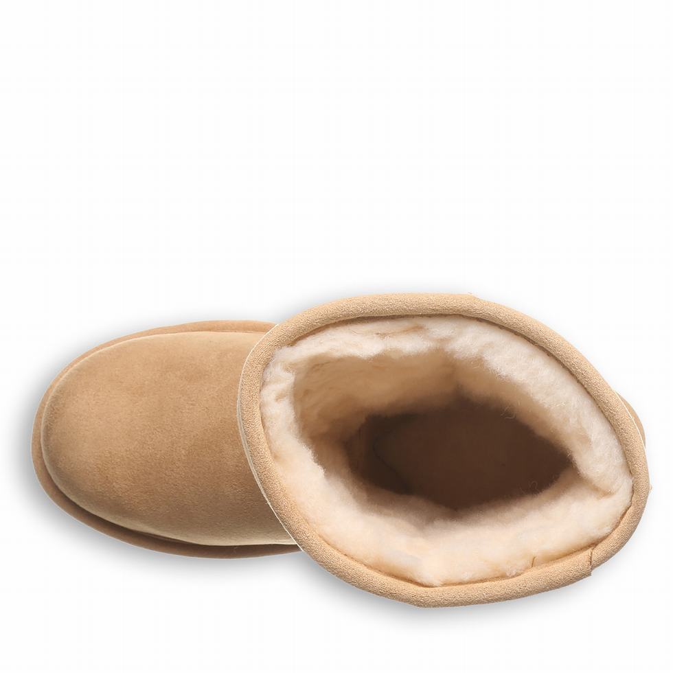 Bearpaw Elle Short Vegan Laarzen Dames Bruin | VTW5547BS