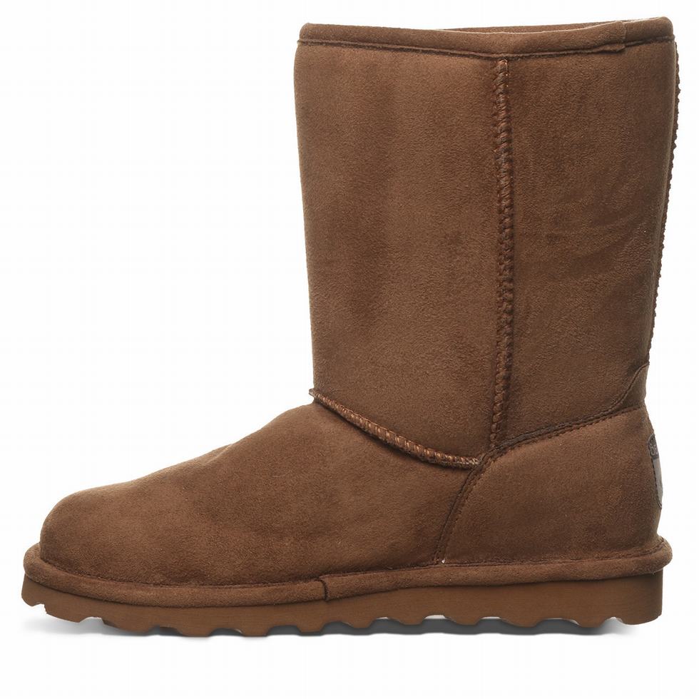 Bearpaw Elle Short Vegan Laarzen Dames Bruin | LGE5619TI