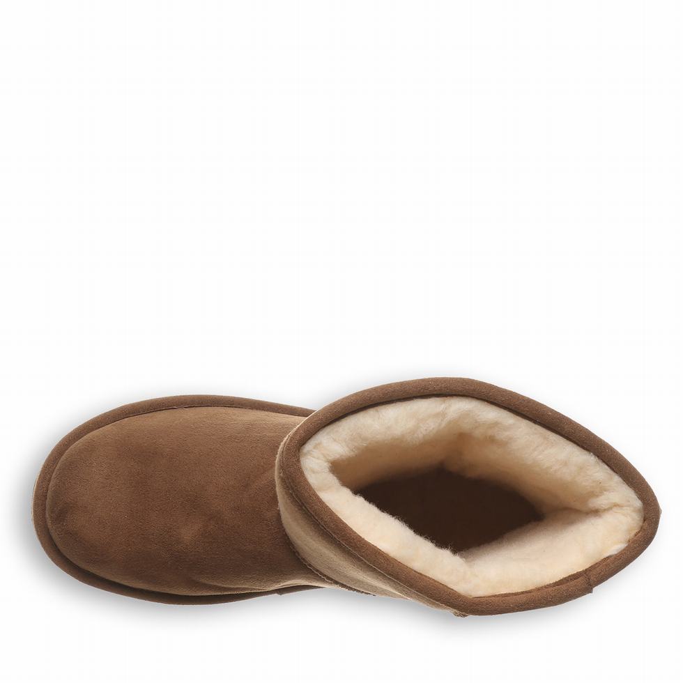 Bearpaw Elle Short Vegan Laarzen Dames Bruin | LGE5619TI