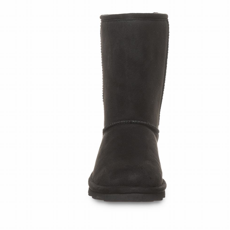 Bearpaw Elle Short Vegan Laarzen Dames Zwart | LSN10084WF