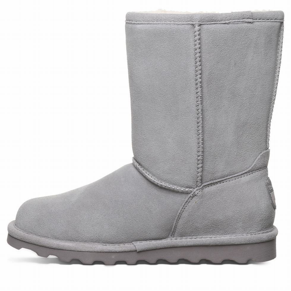 Bearpaw Elle Short Wide Laarzen Dames Grijs | XTT6721HJ