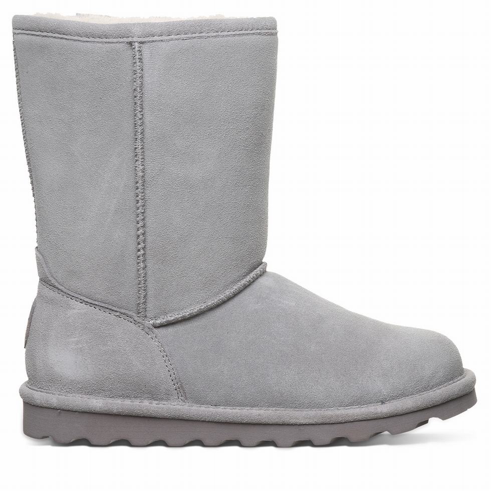 Bearpaw Elle Short Wide Laarzen Dames Grijs | XTT6721HJ