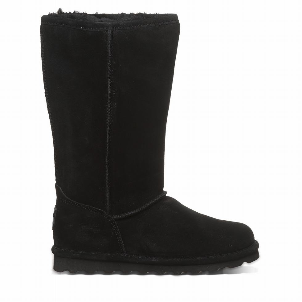 Bearpaw Elle Tall Laarzen Dames Zwart | TWV7714OD