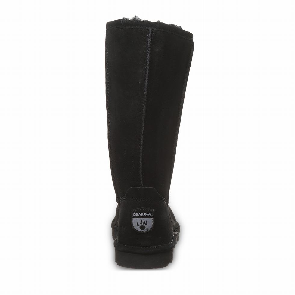 Bearpaw Elle Tall Laarzen Dames Zwart | TWV7714OD