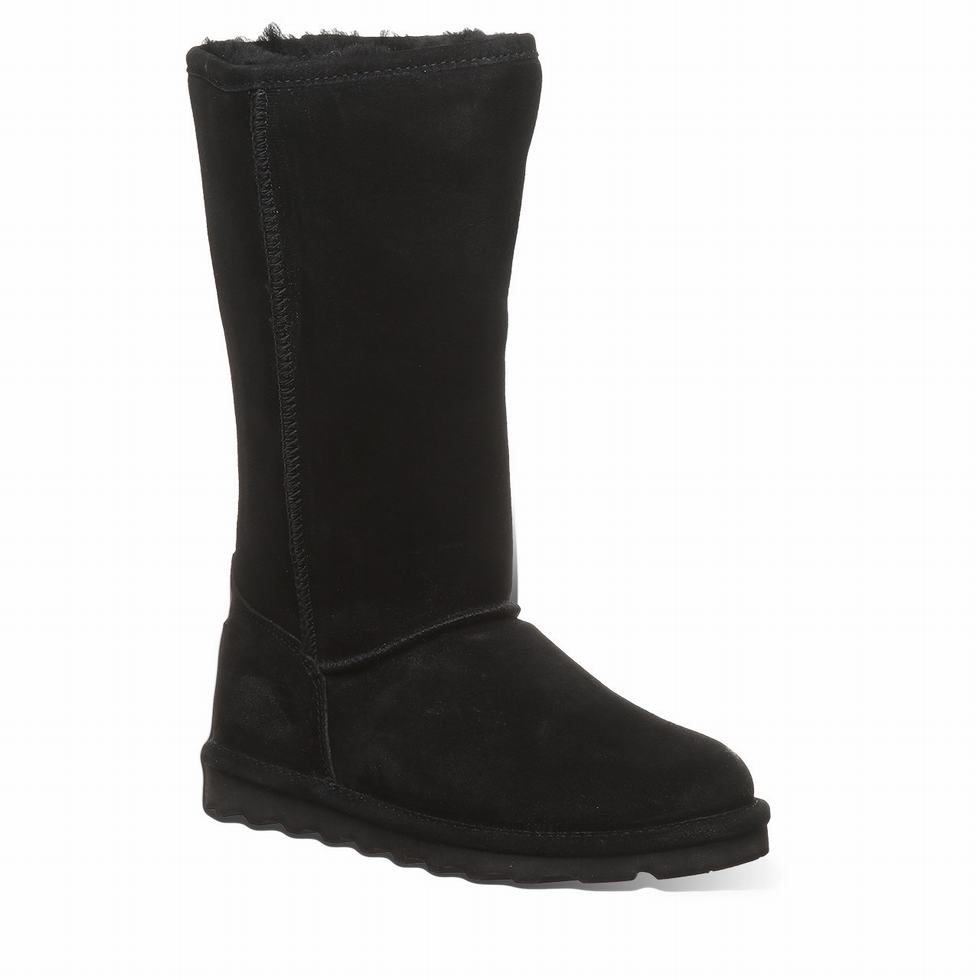 Bearpaw Elle Tall Laarzen Dames Zwart | TWV7714OD