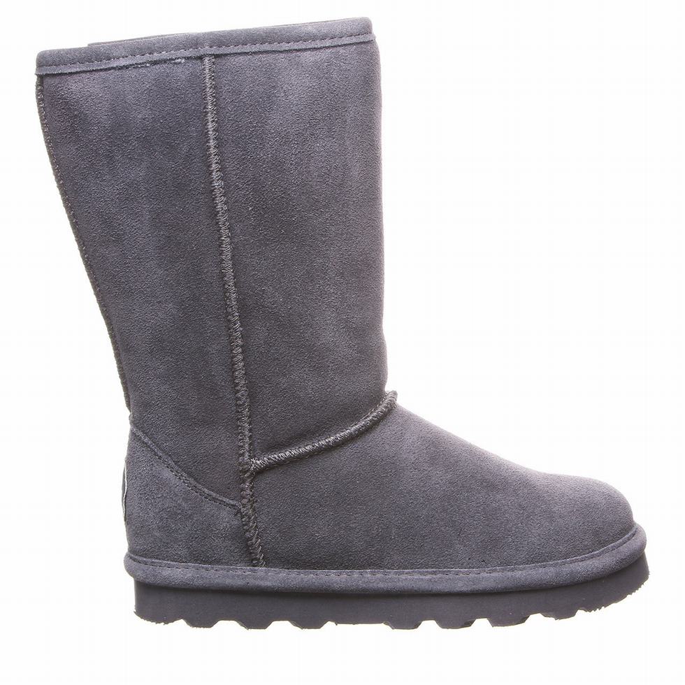 Bearpaw Elle Tall Youth Laarzen Kinderen Zwart | NFP7491KE