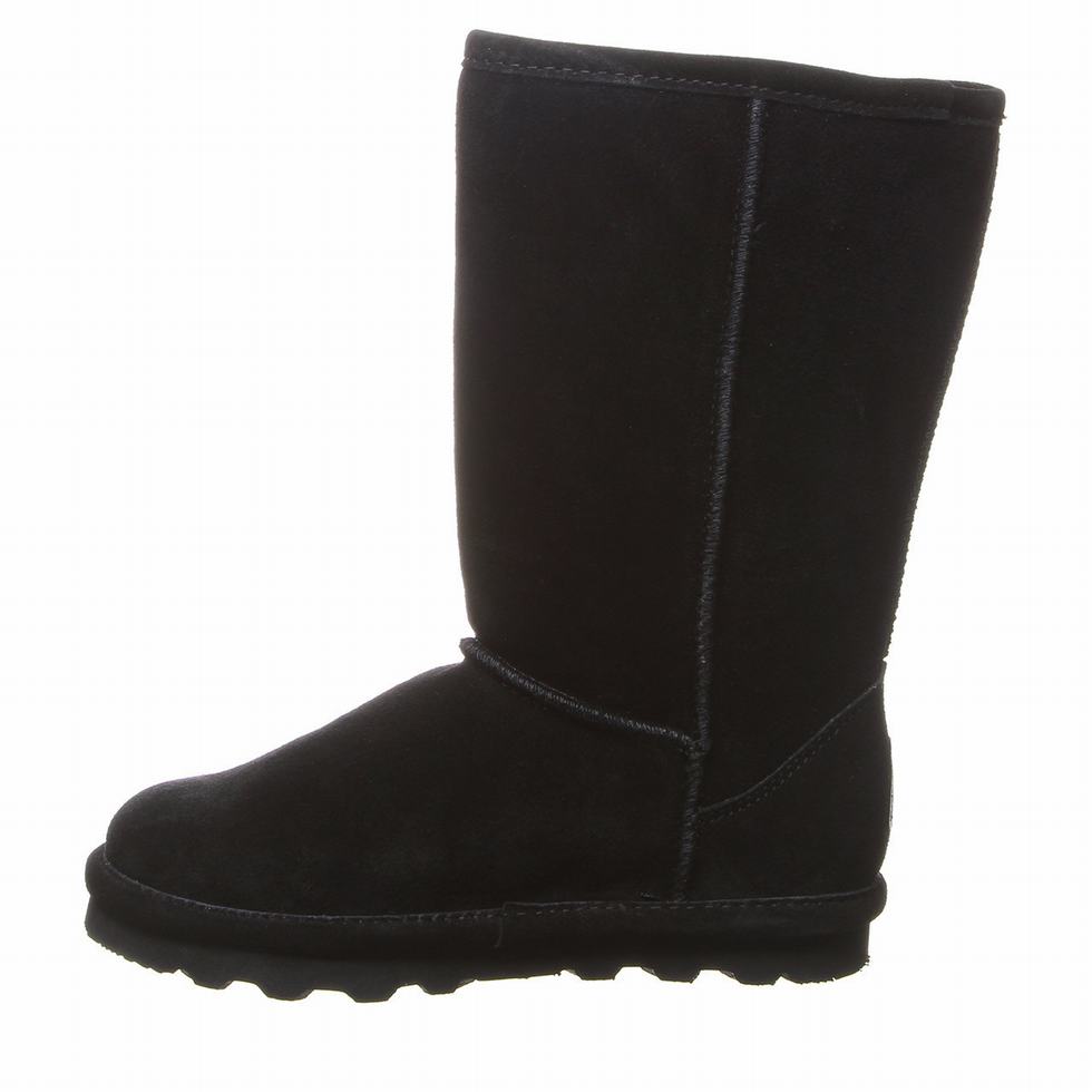 Bearpaw Elle Tall Youth Laarzen Kinderen Zwart | ZUR6011MI